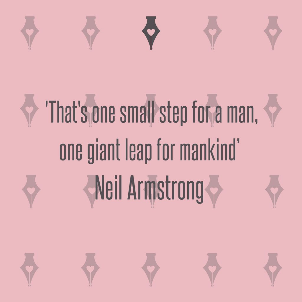 NakedPR Girl Quotes - Neil Armstrong