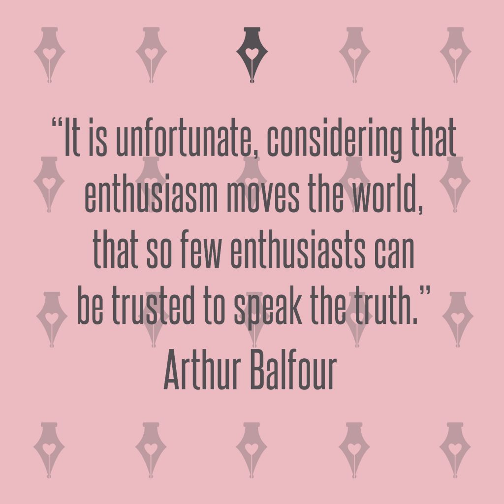 NakedPR Girl Quotes - Arthur Balfour