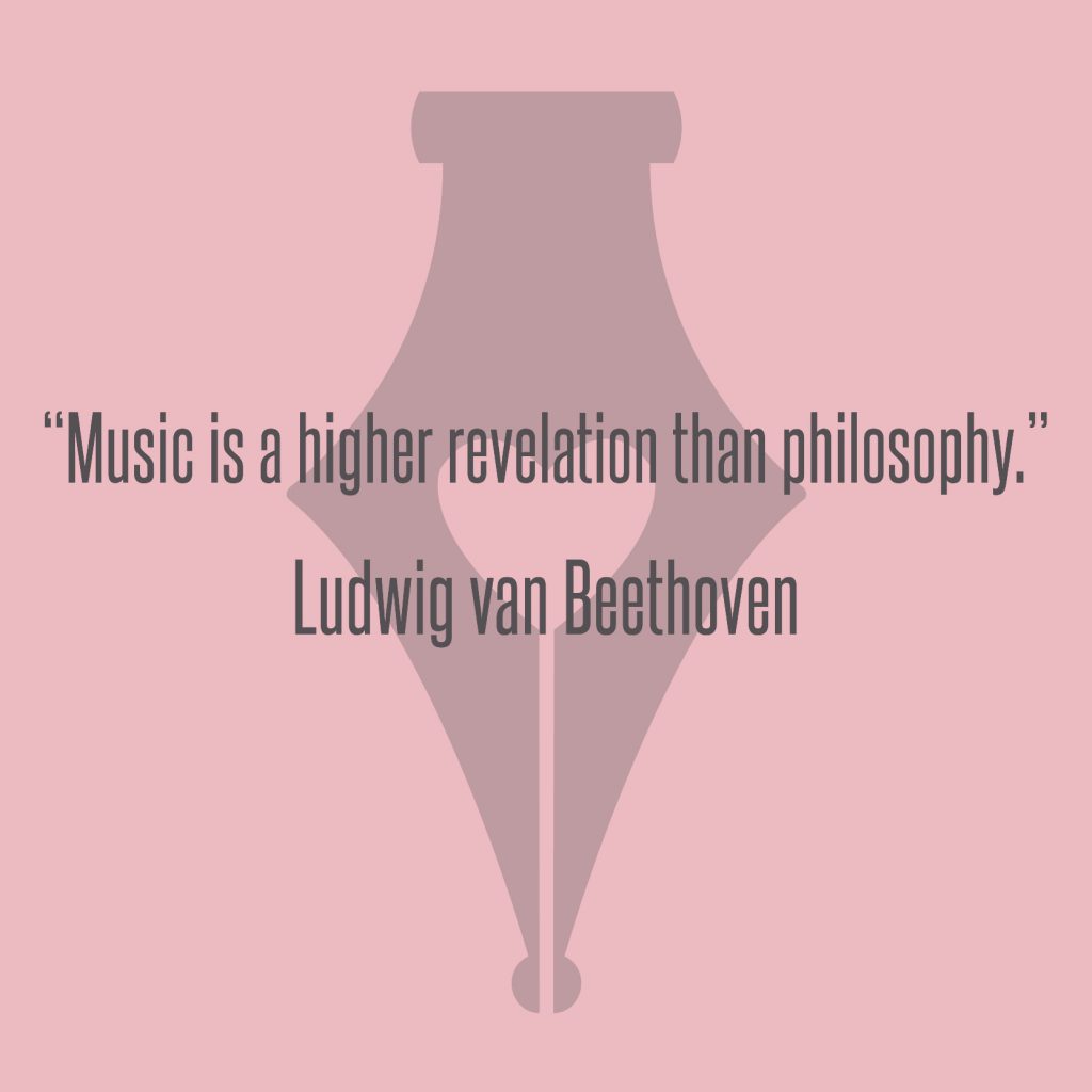 NakedPR Girl Quotes - Ludwig van Beethoven