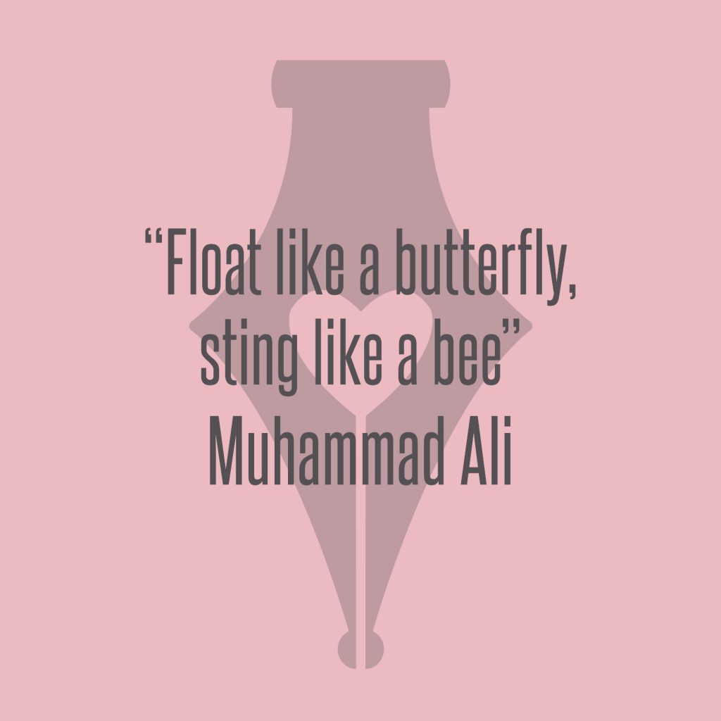 NakedPR Girl Quotes - Muhammad Ali