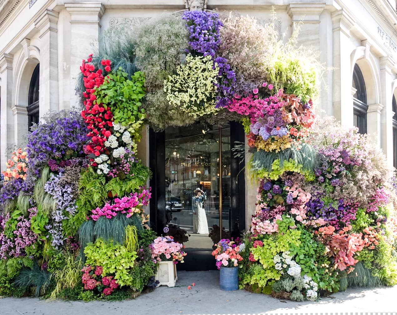 NakedPR Girl - Chelsea Flower Show, Summer of Love Royal Wedding London, 2018