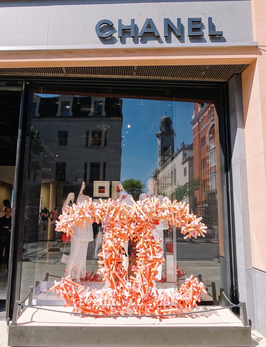 Best floral shop displays at Chelsea in Bloom 2019