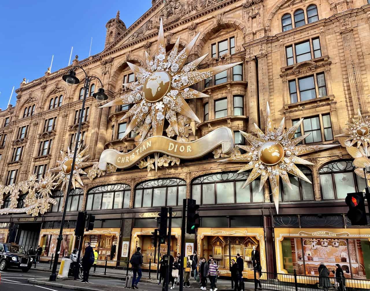 Harrods Dior Christmas London Instagrammable Gingerbread 2