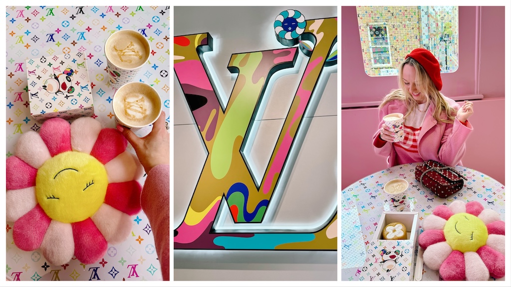 Louis Vuitton x Murakami London Pop-Up – Cafe & Boutique